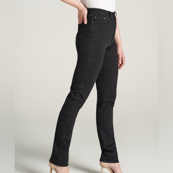 American Tall Denim - American Tall women’s 32x35 THE LOLA - STRETCH SLIM-FIT TALL HIGH WAISTED JEANS